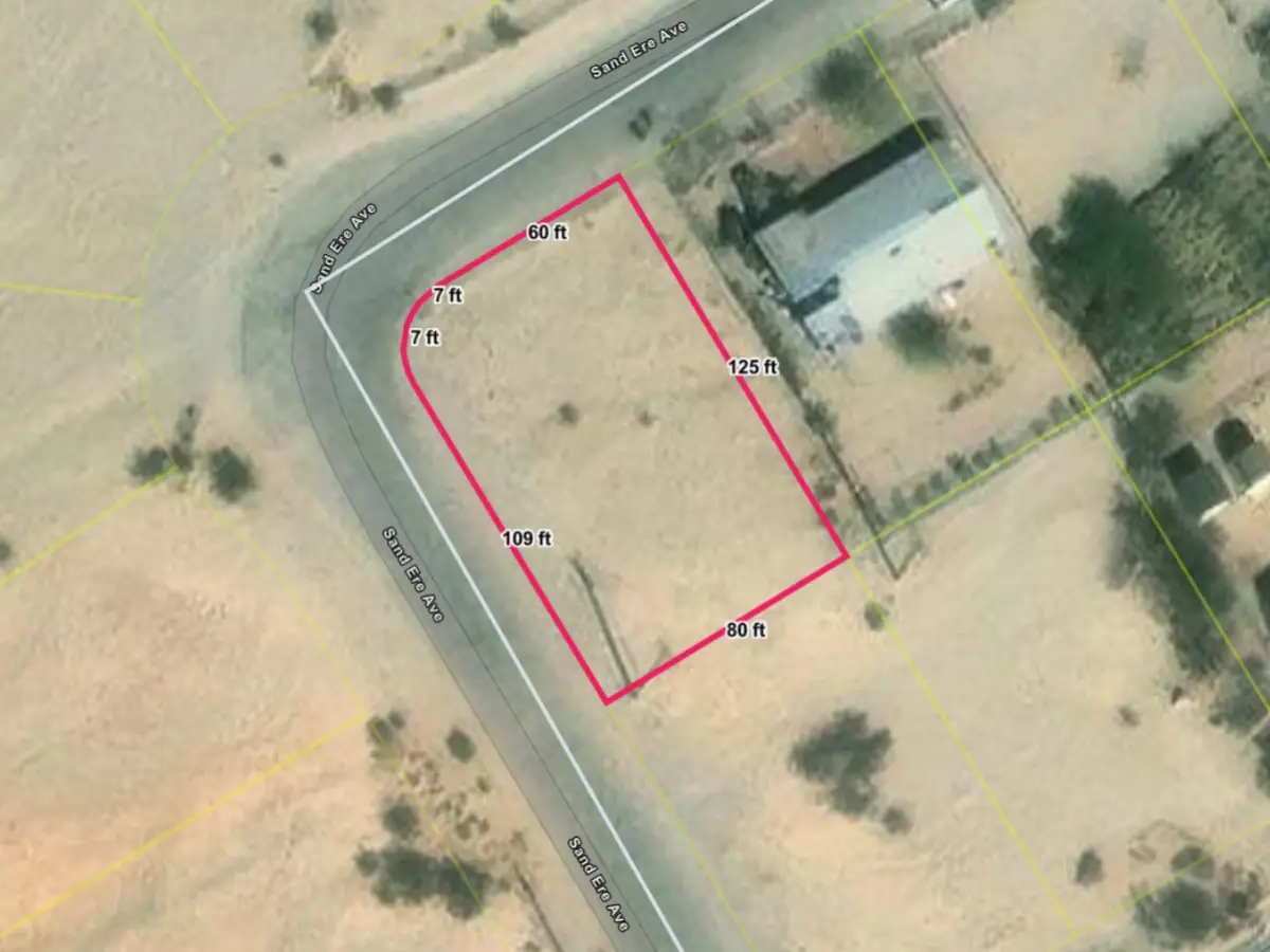 Corner lot - power to the property line in Salton City, CA — thumbnail 2