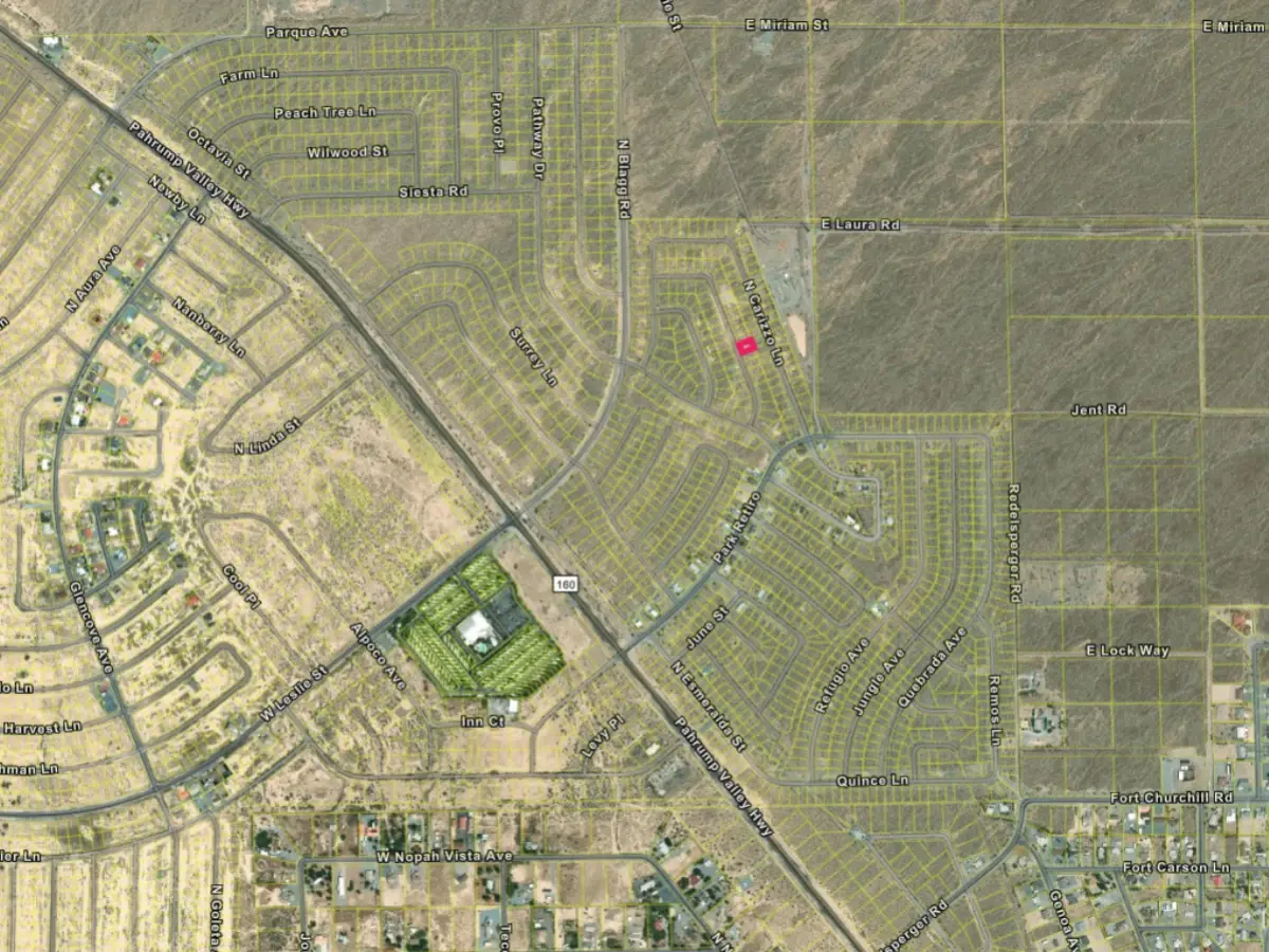 A flat lot to call your own near Pahrump's wine country, NV
