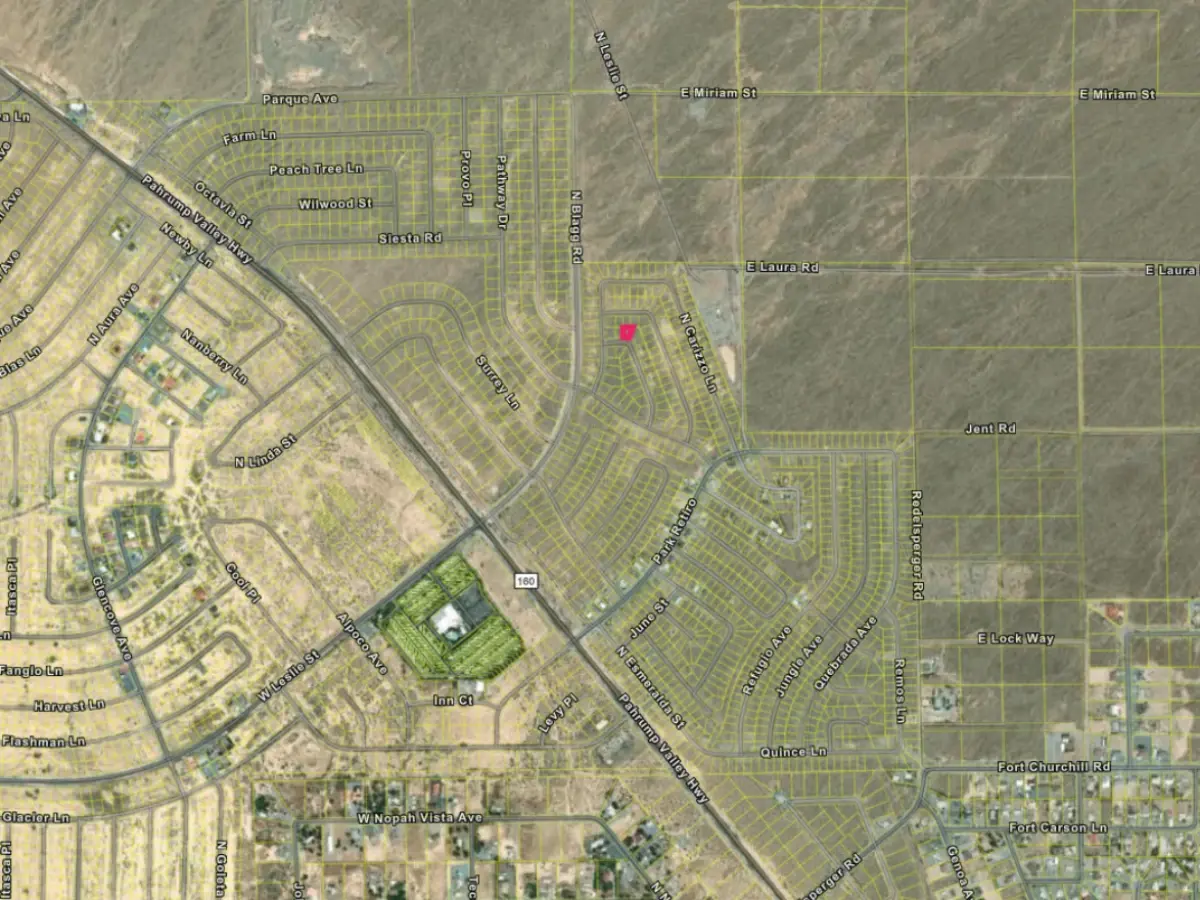 A flat lot near Pahrump's wine country - Nye County, NV — thumbnail 2