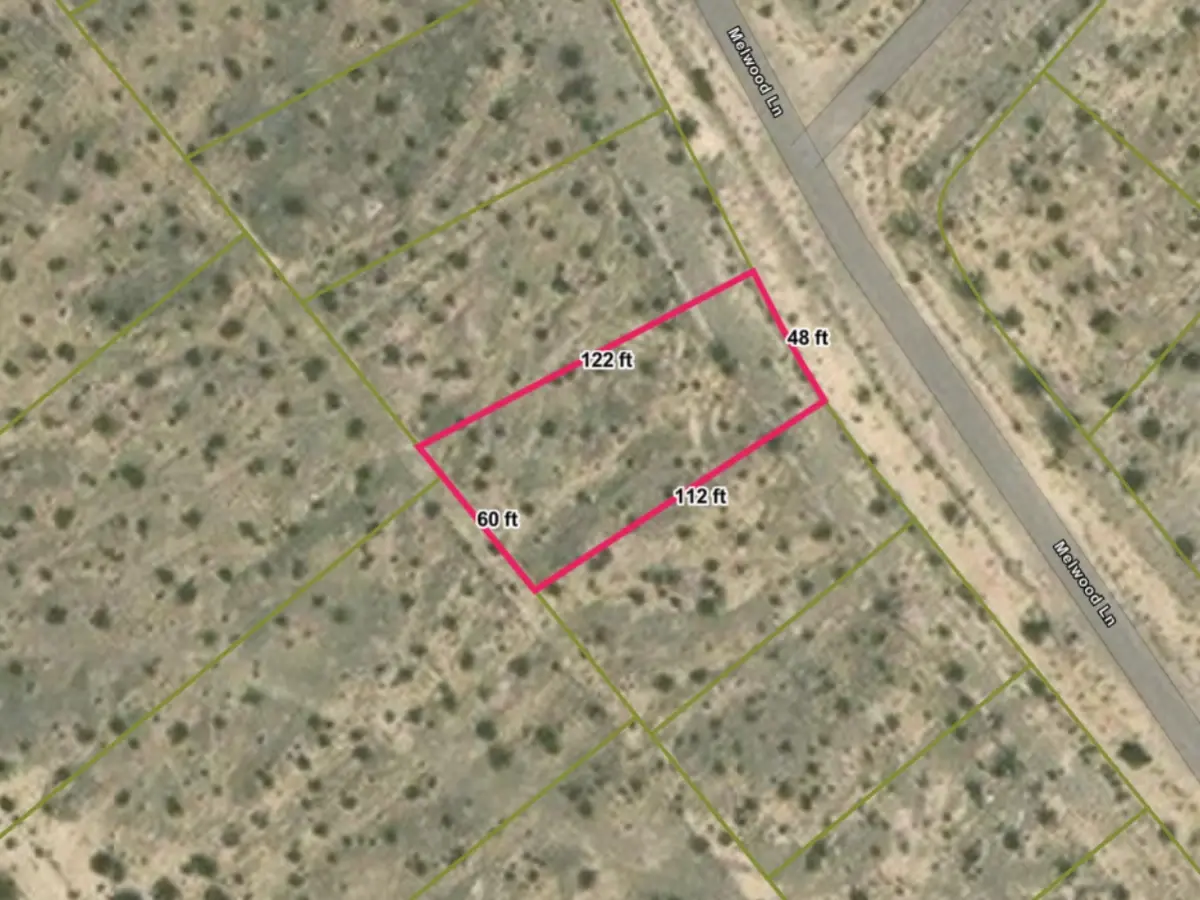 Flat lot near Pahrump Valley Highway - power across the road — thumbnail 6