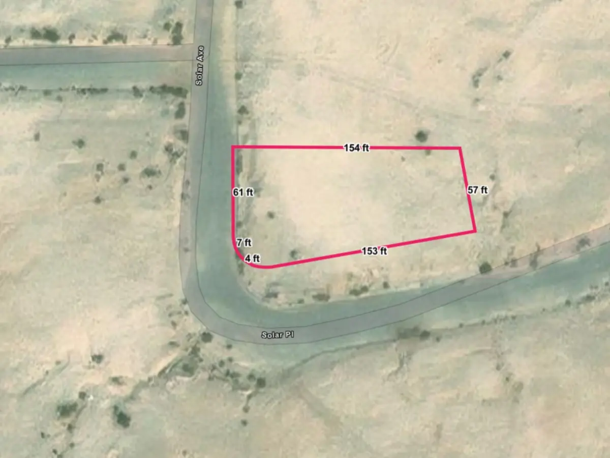 Flat corner lot - 11,162 square feet in Salton City, CA — thumbnail 6