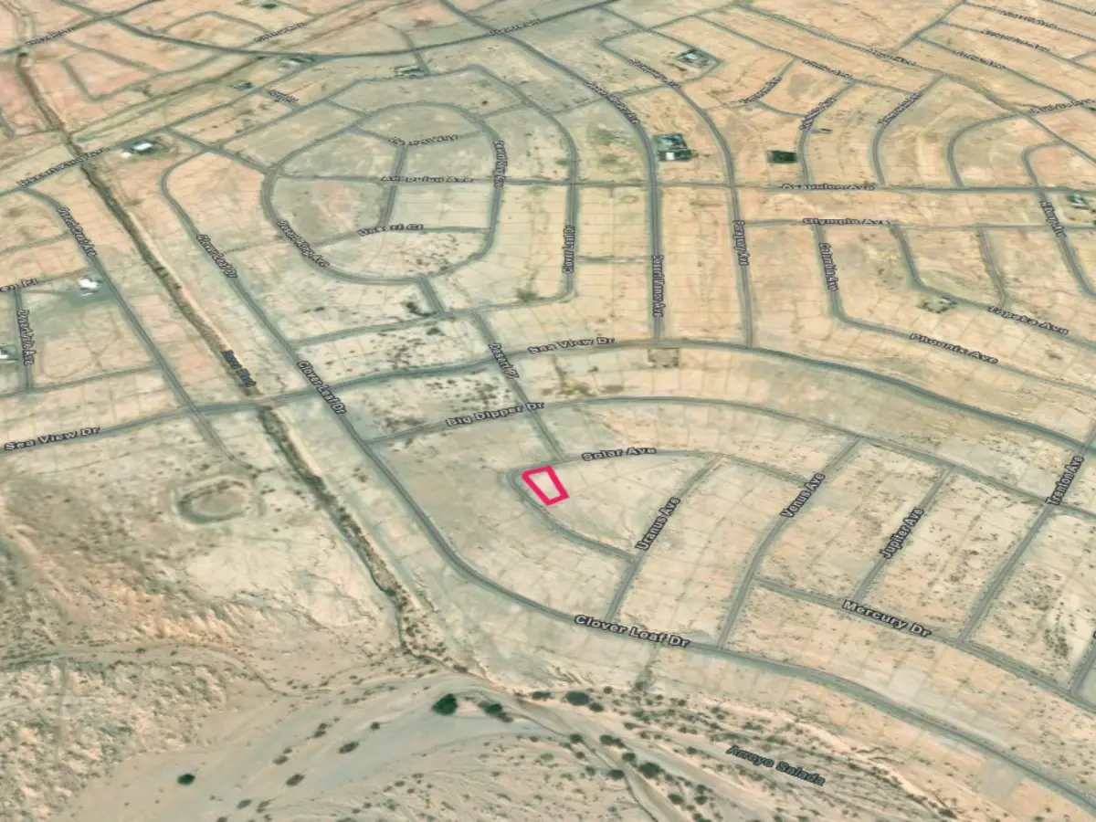 Flat corner lot - 11,162 square feet in Salton City, CA — thumbnail 7