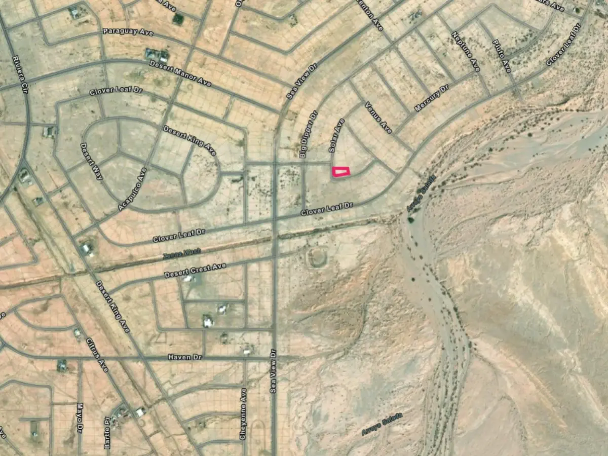 Flat corner lot - 11,162 square feet in Salton City, CA — thumbnail 8