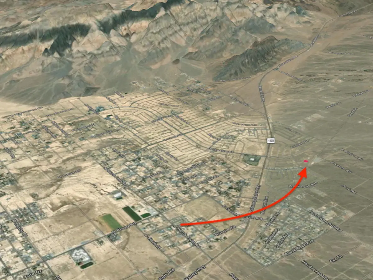 A flat lot to call your own near Pahrump's wine country, NV — thumbnail 9