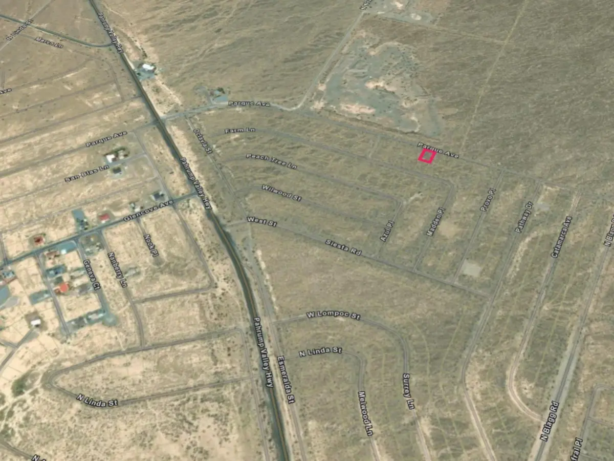 Power Across The Road - 8,800 square foot Lot In Pahrump, NV — thumbnail 5