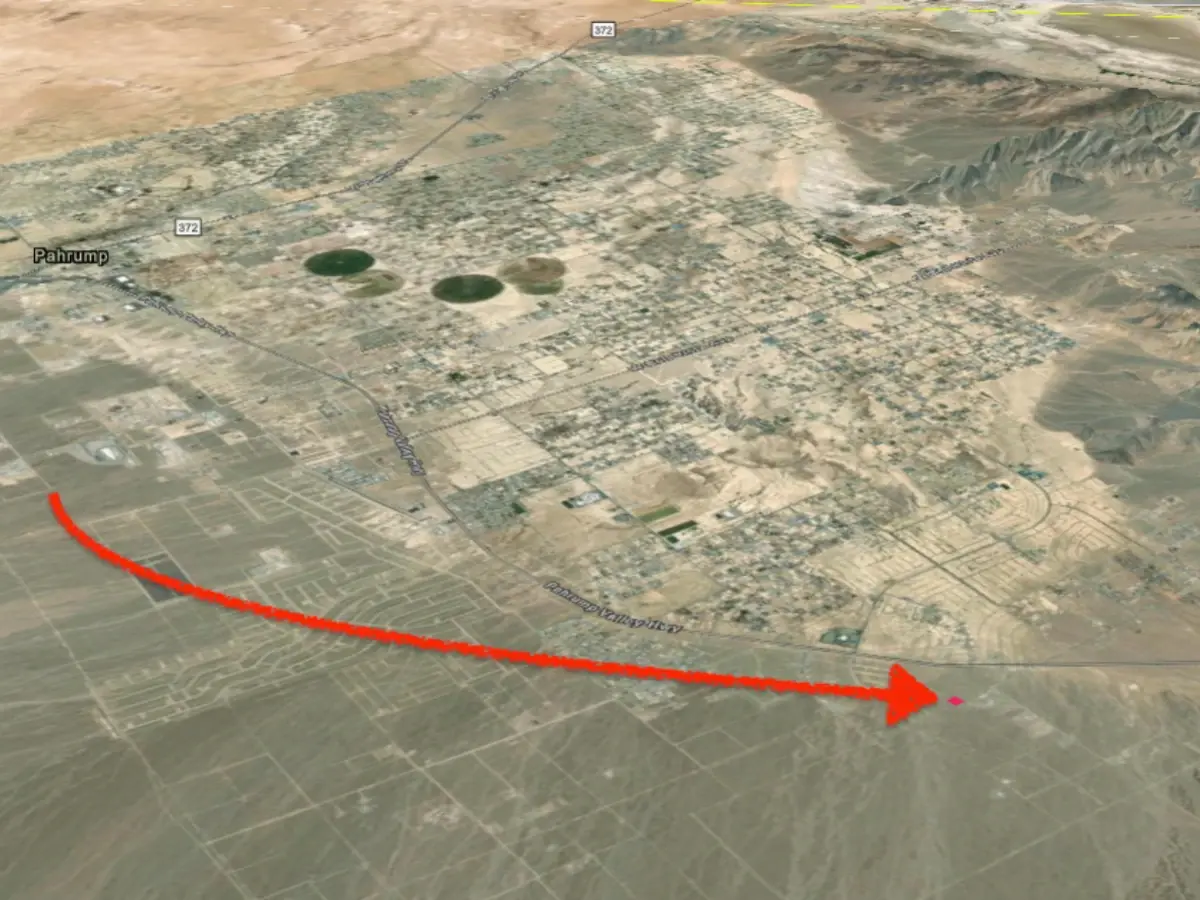 Power Across The Road - 8,800 square foot Lot In Pahrump, NV — thumbnail 7