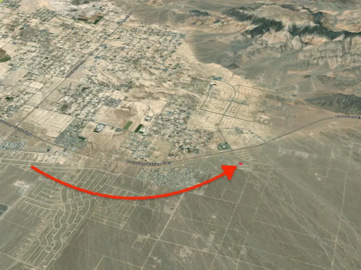 60 by 90 foot lot in Pahrump, NV — thumbnail 7