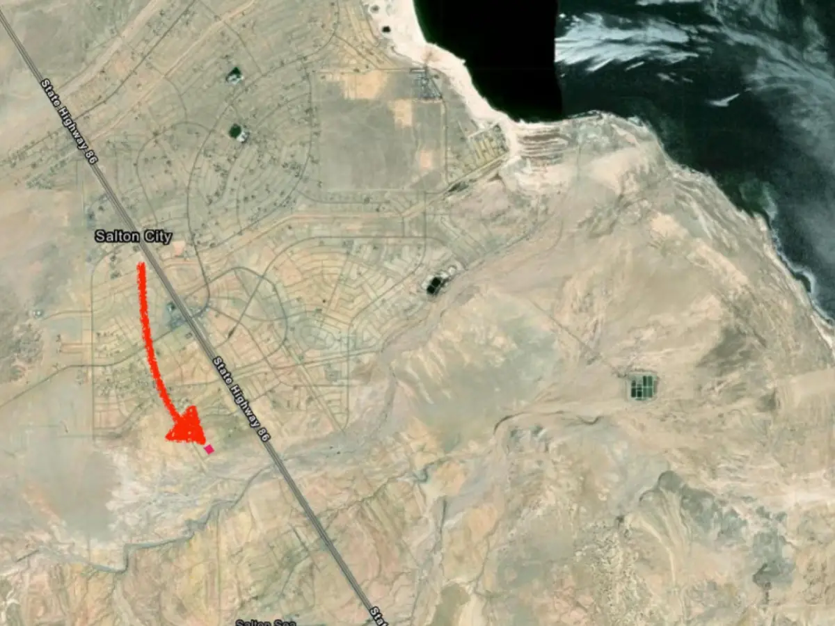 Flat lot in Salton City, CA to the west of Highway 86 — thumbnail 7