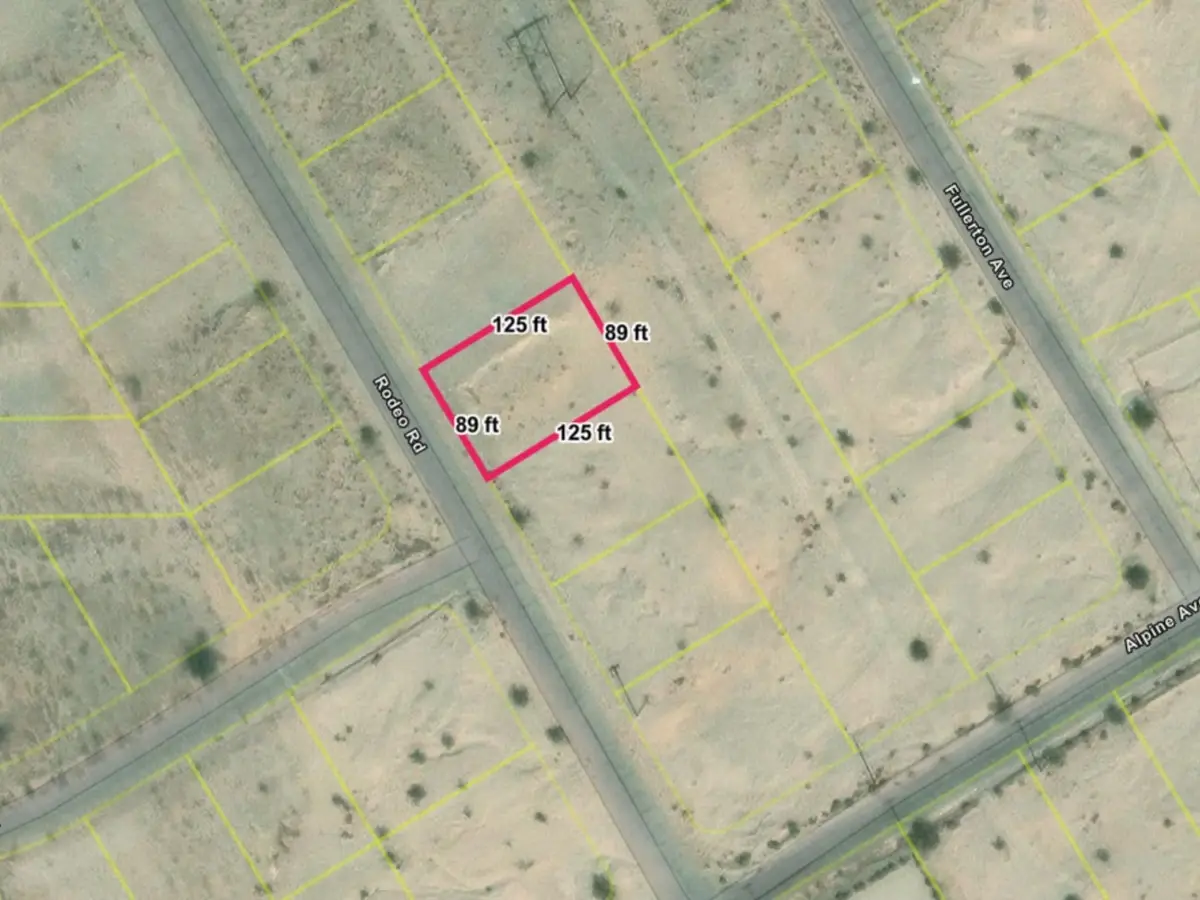 Paved-road residential lot in Salton City, CA with water and sewer at the street — thumbnail 7
