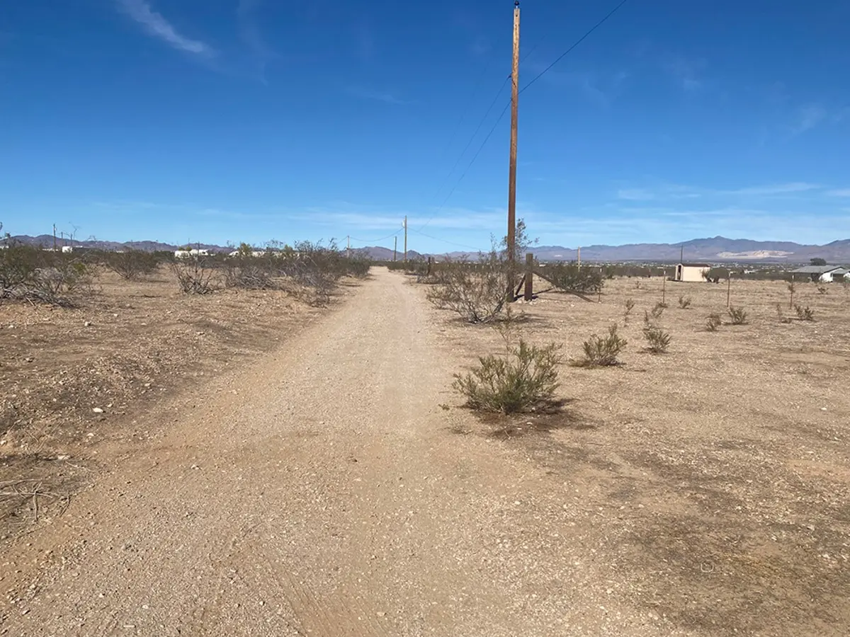 Power at the property line on 2.35 acres in Golden Valley, AZ